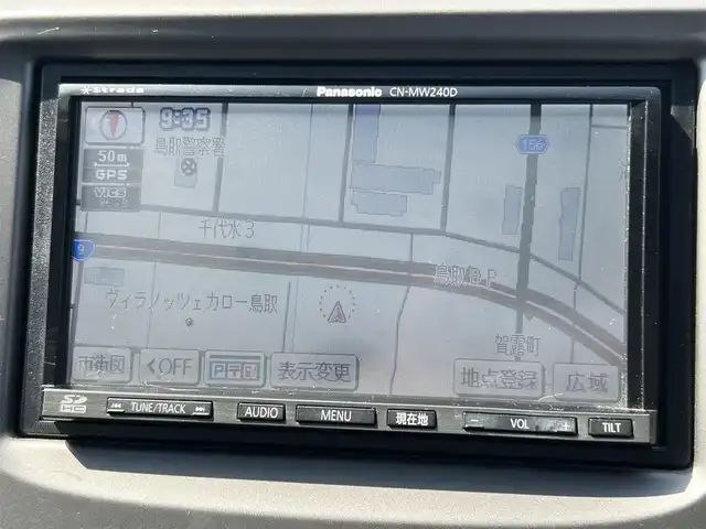 ホンダ フィット L 鳥取県 2010(平22)年 2.8万km アラバスターシルバーメタリック ４・W・D/ワンオーナー/社外ナビ/フルセグ/DVD/CD/バックカメラ/ビルトインETC/キセノンライト/スマートキー/フロアマット/ドアバイザー/スペアキー/スタッドレスアルミセット積込/(タイヤ溝5部山)