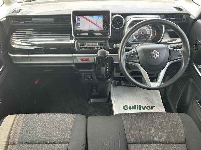 スズキ スペーシア カスタム HYBRID GS 兵庫県 2018(平30)年 5.4万km ブルーイッシュブラックパール3 バックカメラ/Bluetooth接続/純正アルミホイール/ビルトインETC/パワースライドドア/スイッチスタート/LEDヘッドライト/社外SDナビ/フルセグTV/ウィンカーミラー/シートヒーター/USB入力端子/フォグランプ/オートライト/CD/DVD再生機能