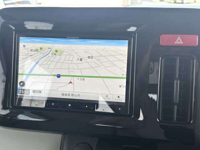 スズキ スペーシア HYBRID X 福島県 2025(令7)年 0.1万km ブルーイッシュブラックパール3 ワンオーナー/社外メモリナビ/　【フルセグ/CD/DVD/BT/SD/USB/HDMI】/バックカメラ/ステアリングスイッチ/レーダークルーズコントロール/前後ドライブレコーダー/両側パワースライドドア/アイドリングストップ/前席シートヒーター/LEDヘッドライト（AUTO機能付き）/ヘッドライトレベライザー/横滑り防止機能/パーキングアシスト/レーンキープアシスト/コーナーセンサー/純正フロアマット/リアサーキュレーター/リアサンシェード/電動パーキング/鉄ホイール純正キャップ付スタッドレスタイヤ車載/スペアキー×１