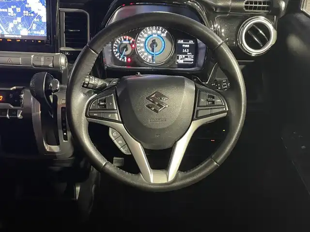 スズキ クロスビー HYBRID MZ 青森県 2018(平30)年 13.5万km スーパーブラックパール 3トーンコーディネート (株)IDOMが運営する【じしゃロン青森店】の自社ローン専用車両になりますこちらは現金、またはオートローンご利用時の価格です。自社ローンご希望の方は別途その旨お申付け下さい。/４WD/スマートキー/純正ナビ/TV/全方位カメラ/ETC/クルーズコントロール/衝突軽減ブレーキ/コーナーセンサー/シートヒーター