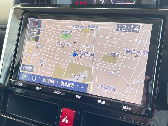 トヨタ タンク カスタムG－T 愛知県 2019(令1)年 3.9万km ブラックマイカメタリック 純正9型ナビ/両側パワースライドドア/クルーズコントロール/シートヒーター/バックカメラ/コーナーセンサー/純正アルミホイール/LEDヘッドライト/オートマチックハイビーム/ドライブレコーダー/ETC/衝突軽減システム/CD DVD/Bluetooth/ステアリングスイッチ/スマートキー/プッシュスタート
