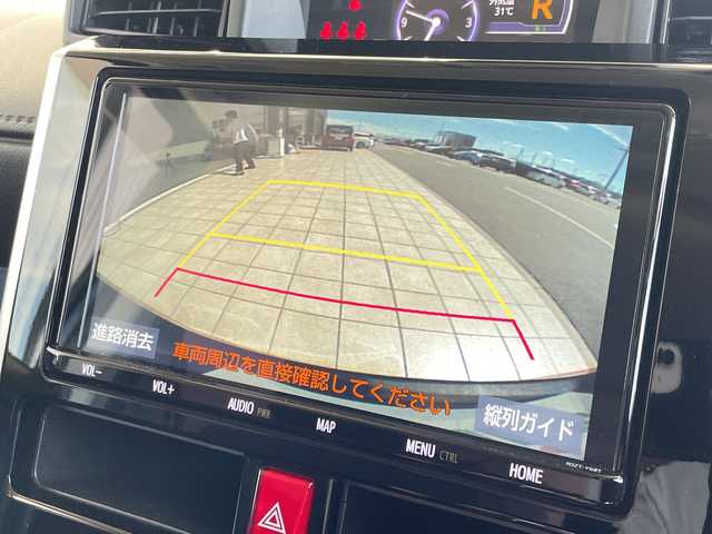 トヨタ タンク カスタムG－T 愛知県 2019(令1)年 3.9万km ブラックマイカメタリック 純正9型ナビ/両側パワースライドドア/クルーズコントロール/シートヒーター/バックカメラ/コーナーセンサー/純正アルミホイール/LEDヘッドライト/オートマチックハイビーム/ドライブレコーダー/ETC/衝突軽減システム/CD DVD/Bluetooth/ステアリングスイッチ/スマートキー/プッシュスタート