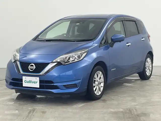 日産 ノート e－パワー X Vセレクション 三重県 2020(令2)年 3.5万km シャイニングブルー /禁煙車//純正ナビ/（ＣＤ．ＢＴ.フルセグＴＶ.ラジオ）//アラウンドビューモニター//エマージェンシーブレーキ//レーンキープアシスト//デジタルインナーミラー//ステアリングスイッチ//スマートキー//オートライト