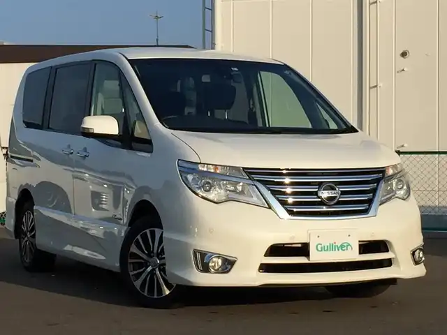 日産 セレナ ハイウェイスター ｖセレクション セーフティ ｓ ハイブリッド エマブレ 両側psd 純ナビ Bカメラ Avm 15年式 平成27年式 ブリリアントホワイトパール Id 中古車検索のガリバー