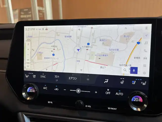 レクサス ＲＸ 350h バージョンL 宮城県 2023(令5)年 2.6万km ソニッククォーツ 純正14型タッチディスプレイオーディオ/　(車載コネクティッドナビ、音声対話サービス)/フルセグTV/ハンズフリーパワーバックドア/パノラミックビューモニター/レーダークルーズコントロール/クリアランスソナー/セーフティシステムプラス/プリクラッシュセーフティ/レーンディパーチャーアラート/レーントレーシングアシスト/レーンチェンジアシスト/ブレードスキャンアダプティブハイビーム/ロードサインアシスト/発進遅れ告知機能/ドライバー異常時対応システム/ドライバーモニター連携/フロントクロストラフィックアラート/プロアクティブドライビングアシスト/レクサスチームメイト/ブラインドスポットモニター/パーキングサポートブレーキ/3連フルLEDヘッドランプ/本木製/革巻きコンビステアリング/ステアリングヒーター/パドルシフト/セミアニリン革シート/全席シートヒーター/ベンチレーション/前席パワーシート/運転席ポジションメモリー/純正21インチアルミホイール/スマートエントリー/スタートシステム/禁煙車