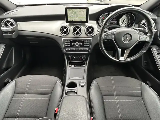 メルセデス・ベンツ ＧＬＡ２５０ 4マチック オフロード 福島県 2015(平27)年 5万km マウンテングレー パノラミックスライディングルーフ/４WD/純正ナビ/(USB/BT/フルセグ)/運転席メモリシート/運転席パワーシート/運転席シートヒーター/HIDオートライト/フォグランプ/前後ドライブレコーダー/ハーフレザーシート/バックカメラ/ルーフレール/パワーバックドア/プッシュスタート/コーナーセンサー/アイドリングストップ/ＥＴＣ/純正ドアバイザー/純正フロアマット