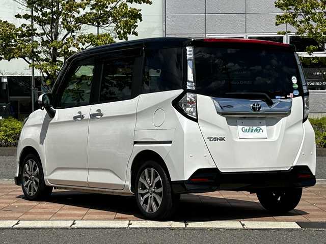 トヨタ タンク カスタムG－T 福島県 2020(令2)年 2.9万km ブラックマイカメタリック/パールホワイト2トーン 純正ナビゲーション/型番：NSZT-W68T/【CD/DVD/SD/BT/TV】/ドライブレコーダー/ビルトインETC/両側電動スライドドア/衝突警報機能/衝突回避支援ブレーキ機能/クルーズコントロール/車線逸脱警報機能/アイドリングストップ/LEDオートライト/LEDフォグランプ/リアドアロールサンシェード/純正フロアマット/ドアバイザー