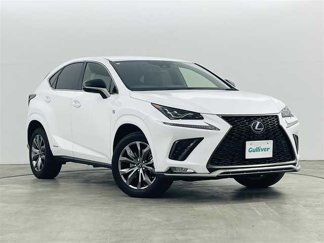 レクサス ＮＸ 300h Fスポーツ 福島県 2020(令2)年 3.1万km ホワイトノーヴァガラスフレーク レクサスセーフティセンス/・プリクラッシュセーフティ/・レーントレーシングアシスト/・レーダークルーズコントロール/・アダプティブハイビーム/・オートマチックハイビーム/・ロードサインアシスト/純正ディスプレイオーディオナビ/・フルセグTV/BT/AUX/USB/CD/DVD/FM/AM/・Miracast/・ビルトインETC2.0/・バックカメラ/・アラウンドビューモニター/・前方ドライブレコーダー/レザーシート/・D+N席シートヒーター/・D+N席エアシート/・D+N席パワーシート/・メモリーシート/革張りステアリング/・ステアリングスイッチ/・パドルシフト/・ステアリングヒーター/電動リアゲート/電子パーキング/・オートブレーキホールド/ブラインドスポットモニター/電動格納ミラー/・ウィンカーミラー/・オートミラー/プッシュスタート/・スマートキー/・スペアキー1本/・カードキー1枚/LEDヘッドライト/・オートライト/・フォグランプ/コーナーセンサー/純正フロアマット/純正18インチAW