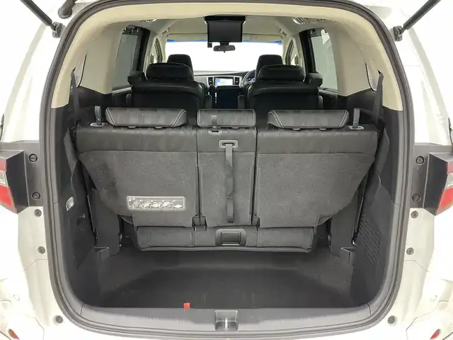 ホンダ オデッセイ ハイブリッド アブソルート・EXホンダセンジング 岡山県 2019(平31)年 5.7万km プラチナホワイトパール 無限エアロ(フロント・サイド・リアアンダー)/無限ドアバイザー/純正11.6インチ後席モニター/(VM185EN)/両側電動スライド/純正9インチナビ(VXM-197VFNi)/(Bluetooth/CD/USB/フルセグTV/Carplay/HDMI)/全方位カメラ/100V電源/ハーフレザー/シートヒーター(運転席・助手席)/パワーシート(運転席・助手席)/純正LEDヘッドライト/コーナーセンサー(前後)/純正ドラレコ(前)/ビルトインETC2.0/レーダークルーズコントロール/オートライト/純正フロアマット/純正17インチアルミ