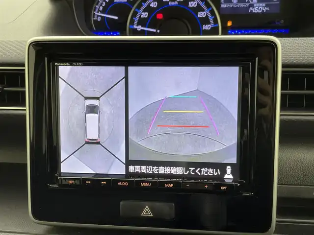 スズキ ワゴンＲ HYBRID FZ 千葉県 2017(平29)年 3.9万km ブレイブカーキP 禁煙車/スズキセーフティサポート/・デュアルセンサーブレーキサポート/・ヘッドアップディスプレイ/・車線逸脱警報システム/・コーナーセンサー/純正８インチメモリナビ/・型番：CN-RZ83/・CD/Bluetooth/フルセグTV/・全方位カメラ/・ビルトインETC/D席シートヒーター/革巻きステアリング/・ステアリングスイッチ/純正フロアマット/純正１４インチAW/オートライト/・ハロゲンヘッドライト/スマートキー&プッシュスタート