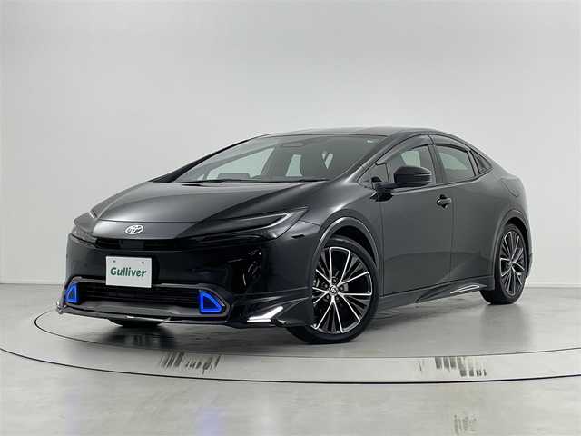 トヨタ プリウス Z 徳島県 2024(令6)年 0.1万km アティチュードブラックマイカ 純正12.3インチディスプレイオーディオ（BT/AM/FM）/フルセグTV/ETC2.0/ドライブレコーダー/トヨタセーフティーセンス/トヨタチームメイト/アラウンドビューモニター/パノラミックモニター/プリクラッシュセーフティ/横滑り防止装置/盗難防止装置/レーンキープアシスト/ステアリングヒーター/パワーバックドア