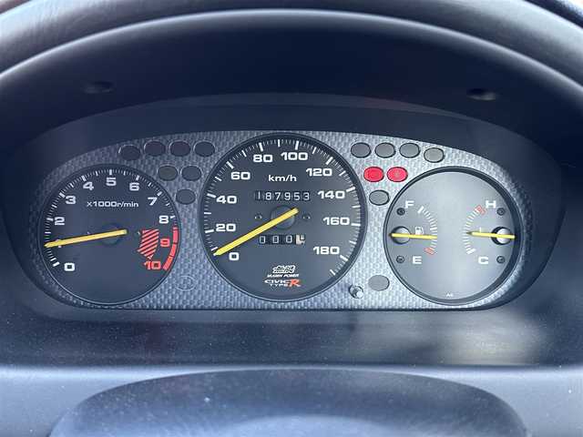 ホンダ シビック タイプR 島根県 1999(平11)年 18.8万km チャンピオンシップホワイト 5MT/CDオーディオ(DEH-P510)/社外15インチAW/D/N席レカロシート/HIDヘッドライト/パワーステアリング/ABS/保証書/取扱説明書