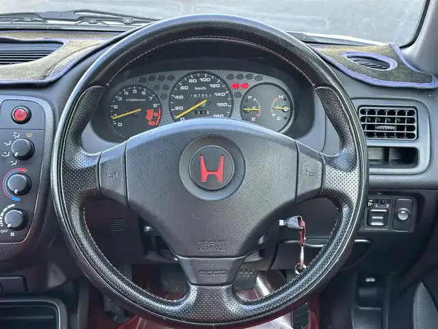ホンダ シビック タイプR 島根県 1999(平11)年 18.8万km チャンピオンシップホワイト 5MT/CDオーディオ(DEH-P510)/社外15インチAW/D/N席レカロシート/HIDヘッドライト/パワーステアリング/ABS/保証書/取扱説明書