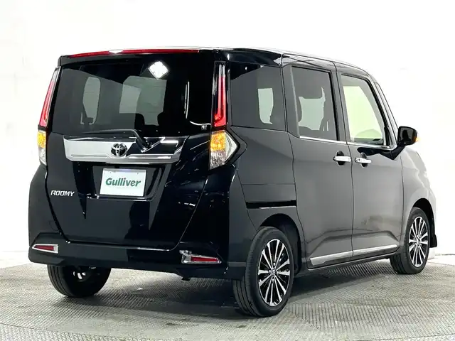 トヨタ ルーミー カスタムG－T 大阪府 2022(令4)年 2万km ブラックマイカメタリック ALPINEナビ(フルセグ/DVD再生/Bluetooth) 衝突軽減 レーダークルコン クリアランスソナー レーンアシスト 両側パワースライドドア シートヒーター オートライト スマートキー