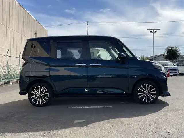 トヨタ ルーミー カスタムG－T 東京都 2020(令2)年 5.7万km レーザーブルークリスタルシャイン 純正9型ナビ/TV/CD/DVD/パノラミックビューモニター/追従クルーズ/両側電動ドア/ビルトインETC2.0/ドライブレコーダー/衝突回避支援ブレーキ機能/クリアランスソナー/純正LEDヘッドライト