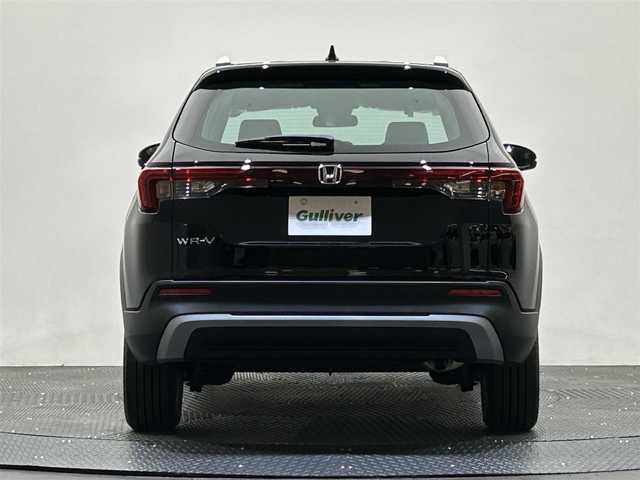 ホンダ ＷＲ－Ｖ Z+ ブラックスタイル 愛媛県 2025(令7)年 0.2万km クリスタルブラックパール ・１０型ポータブルナビ（ワンセグＴＶ・ＢＴ・ＳＤ・ＵＳＢ接続）/・クルーズコントロール　/・レーンキープアシスト　/・ステアリングリモコン　/・前後コーナーセンサー　/・衝突軽減ブレーキ　/・スペアキー