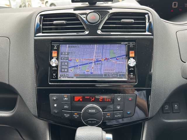 日産 セレナ HWS S HV Vセレ +Sefty 大阪府 2015(平27)年 11.9万km ダイヤモンドブラック ワンオーナー/純正ナビ・フルセグ・AM/FM/Bluetooth/両側パワースライドドア/クルーズコントロール/全方位カメラ/ドライブレコーダー/プッシュスタート/WACエアコン/ウインカーミラー/電動格納ミラー/オートライト/ドアバイザー/サンシェード/ETC