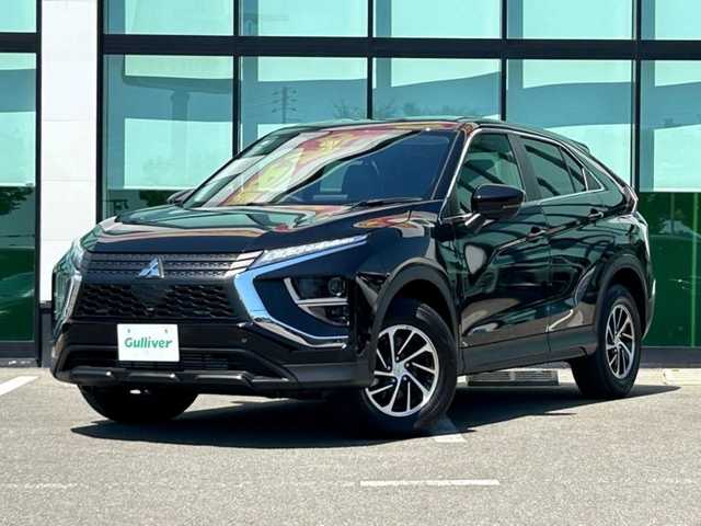 三菱 エクリプス クロス M 茨城県 2024(令6)年 0.3万km アメジストブラック 後期型モデル/メーカーナビ/アラウンドビューモニター/シートヒーター/クルーズコントロール/パドルシフト/ステアリングスイッチ