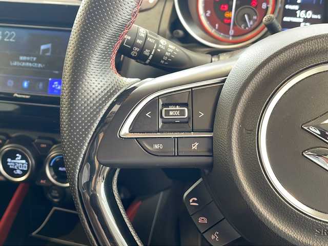 スズキ スイフト スポーツ 岐阜県 2023(令5)年 3.6万km チャンピオンイエロー ６速マニュアル/社外ディスプレイオーディオ/バックモニター/Bluetooth/前後ドライブレコーダー/デュアルデブレーキサポート/レーダークルーズコントロール/シートヒーター/クリアランスソナー/ＥＴＣ/ＬＥＤヘッドライト/オートライト/プッシュスタート/スマートキー/スペアキー/２本出しマフラー/ワンオーナー/取扱説明書・記録簿