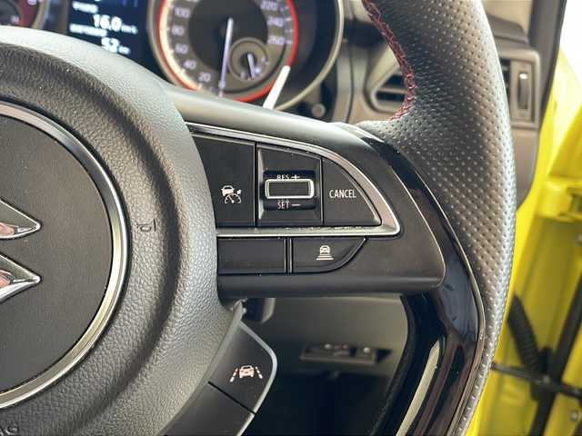 スズキ スイフト スポーツ 岐阜県 2023(令5)年 3.6万km チャンピオンイエロー ６速マニュアル/社外ディスプレイオーディオ/バックモニター/Bluetooth/前後ドライブレコーダー/デュアルデブレーキサポート/レーダークルーズコントロール/シートヒーター/クリアランスソナー/ＥＴＣ/ＬＥＤヘッドライト/オートライト/プッシュスタート/スマートキー/スペアキー/２本出しマフラー/ワンオーナー/取扱説明書・記録簿