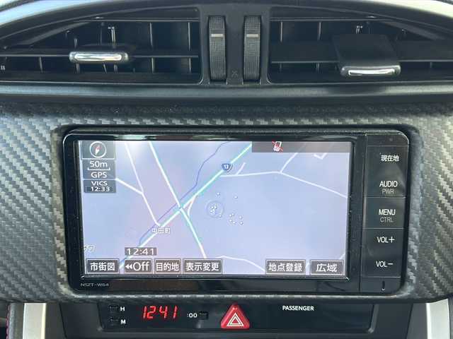 トヨタ ８６ GT 山形県 2014(平26)年 4.4万km クリスタルホワイトパール 登録時走行距離43/213KM/純正ナビ TV　BT　CD/スマートキー×２/プッシュスタート/バックカメラ/ドライブレコーダー/パドルシフト/ドアバイザー/集中ドアロック/ETC/横滑り防止装置/オートLEDヘッドライト/AAC