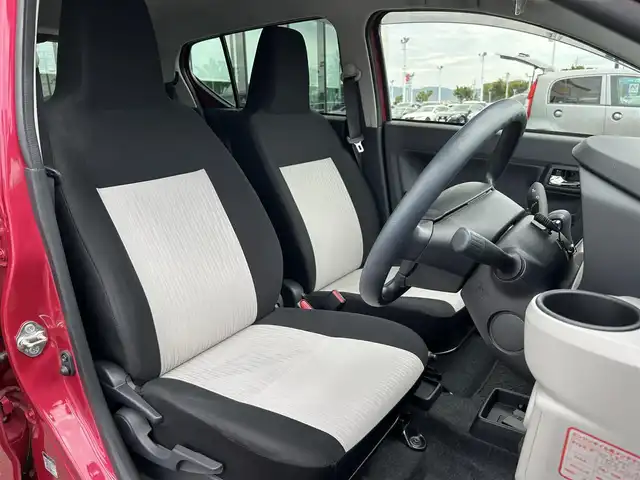 ダイハツ ミラ イース G SAⅢ 和歌山県 2018(平30)年 1.8万km マゼンタベリーマイカM 社外7インチナビ/フルセグTV/バックカメラ/スマートアシスト/コーナーセンサー/前席シートヒーター/ETC/ドライブレコーダー/電動格納ミラー/プッシュスタート/スマートキー/スペアキー/LEDヘッドライト/ヘッドライトレベライザー