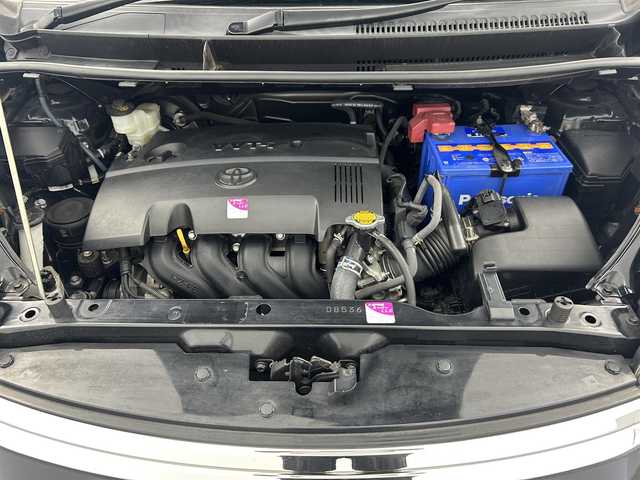 トヨタ ポルテ F 千葉県 2013(平25)年 1.2万km ブラックマイカ 禁煙車/純正7インチナビ/CD/DVD/Bluetooth/フルセグ/AM・FM/片側パワースライドドア/HIDヘッドライト/社外14インチアルミホイール/リモコンキー/取扱説明書/ドアバイザー/ダブルエアバッグ