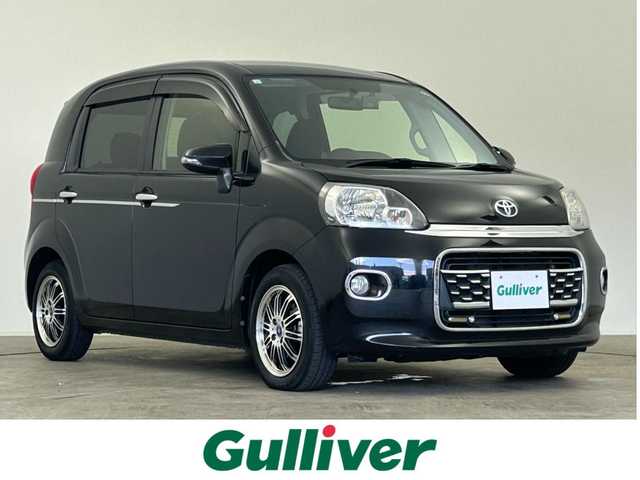 トヨタ ポルテ F 千葉県 2013(平25)年 1.2万km ブラックマイカ 禁煙車/純正7インチナビ/CD/DVD/Bluetooth/フルセグ/AM・FM/片側パワースライドドア/HIDヘッドライト/社外14インチアルミホイール/リモコンキー/取扱説明書/ドアバイザー/ダブルエアバッグ