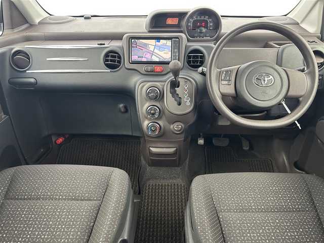 トヨタ ポルテ F 千葉県 2013(平25)年 1.2万km ブラックマイカ 禁煙車/純正7インチナビ/CD/DVD/Bluetooth/フルセグ/AM・FM/片側パワースライドドア/HIDヘッドライト/社外14インチアルミホイール/リモコンキー/取扱説明書/ドアバイザー/ダブルエアバッグ