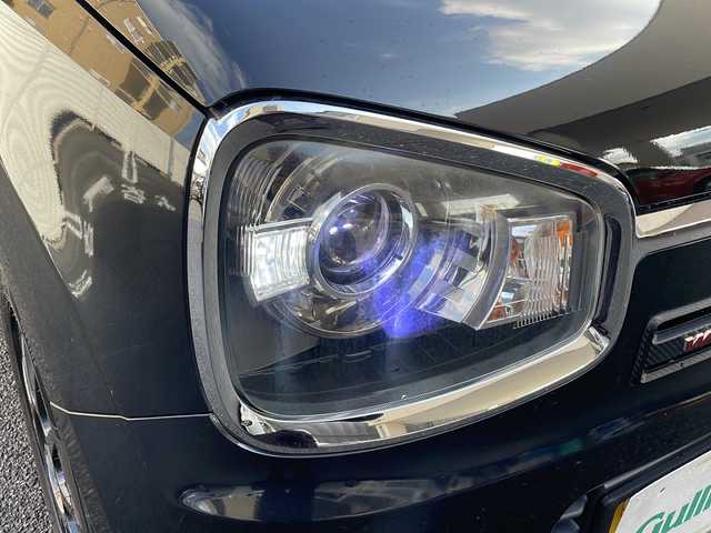 スズキ アルト ワークス 広島県 2016(平28)年 6.6万km ブルーイッシュブラックパール3 /登録時走行距離/　　　　　　　65720キロ/アイドリングストップ/社外ナビ/バックカメラ/地デジ/パドルシフト/ETC/新車時整備手帳/　　【保証書】/取扱説明書/