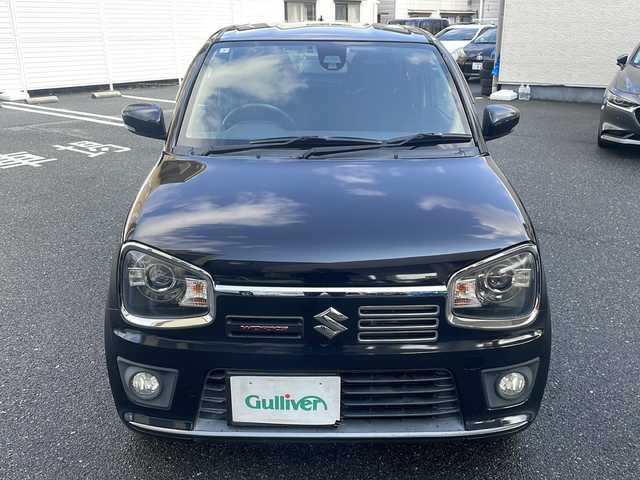 スズキ アルト ワークス 広島県 2016(平28)年 6.6万km ブルーイッシュブラックパール3 /登録時走行距離/　　　　　　　65720キロ/アイドリングストップ/社外ナビ/バックカメラ/地デジ/パドルシフト/ETC/新車時整備手帳/　　【保証書】/取扱説明書/