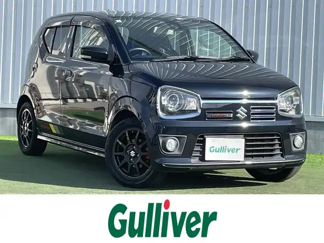 スズキ アルト ワークス 香川県 2016(平28)年 6.6万km ブルーイッシュブラックパール3 パナソニック7型ＳＤナビ【CN-MW250D】/(DVD/FM.AM)/フルセグＴＶ　/バックカメラ　/レカロシート　/革巻きステアリング　/パドルシフト　/純正フロアマット　/純正１５インチアルミホイール　/オートライト　/ＭＴモード付ＡＴ　/ドアバイザー/横滑り防止システム/衝突軽減システム/ＥＴＣ/スマートキー/プッシュスタート