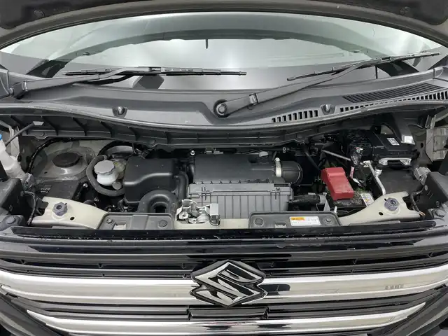 スズキ スペーシア カスタム HYBRID XS 岡山県 2023(令5)年 2.6万km ブルーイッシュブラックパール3 純正9インチディスプレイオーディオ/【ナビ/Bluetooth/フルセグTV/Carplay/USB】/全方位モニター/両側パワースライドドア/純正ドライブレコーダー（前後）/追従型クルーズコントロール/前席シートヒーター/ステアリングヒーター/オートブレーキホールド/衝突軽減ブレーキ/ハーフレザーシート/ヘッドアップディスプレイ/ビルトインETC/LEDヘッドライト/フォグランプ/純正15インチアルミホイール/スマートキー×2