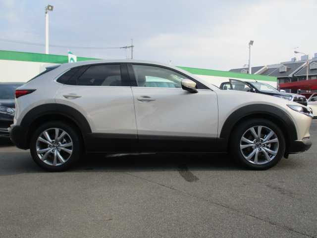 マツダ ＣＸ－３０ 20S プロアクティブツーリングセレ 岡山県 2023(令5)年 3.1万km プラチナクォーツメタリック 純正SDナビ/フルセグ/バックカメラ・全周囲カメラ/Bluetooth/ビルトインETC/前後録画ドラレコ/メーカーOPホワイトレザーパッケージ/D席パワーシート/D/N席シートヒーター/ステアリングヒーター/ワイヤレス充電/パワーバックドア/LEDヘッドライト/コーナーセンサー/スマートキー×2/プッシュスタート/i-ACTIVSENSE/　・被害軽減（自動）ブレーキ/　・ペダル踏み間違い時加速抑制装置（前方）/　・車線逸脱警報装置/　・ACC（アダプティブ・クルーズ・コントロール）/　・標識認識機能