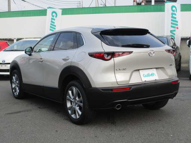 マツダ ＣＸ－３０ 20S プロアクティブツーリングセレ 岡山県 2023(令5)年 3.1万km プラチナクォーツメタリック 純正SDナビ/フルセグ/バックカメラ・全周囲カメラ/Bluetooth/ビルトインETC/前後録画ドラレコ/メーカーOPホワイトレザーパッケージ/D席パワーシート/D/N席シートヒーター/ステアリングヒーター/ワイヤレス充電/パワーバックドア/LEDヘッドライト/コーナーセンサー/スマートキー×2/プッシュスタート/i-ACTIVSENSE/　・被害軽減（自動）ブレーキ/　・ペダル踏み間違い時加速抑制装置（前方）/　・車線逸脱警報装置/　・ACC（アダプティブ・クルーズ・コントロール）/　・標識認識機能