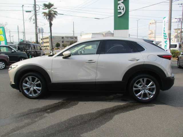 マツダ ＣＸ－３０ 20S プロアクティブツーリングセレ 岡山県 2023(令5)年 3.1万km プラチナクォーツメタリック 純正SDナビ/フルセグ/バックカメラ・全周囲カメラ/Bluetooth/ビルトインETC/前後録画ドラレコ/メーカーOPホワイトレザーパッケージ/D席パワーシート/D/N席シートヒーター/ステアリングヒーター/ワイヤレス充電/パワーバックドア/LEDヘッドライト/コーナーセンサー/スマートキー×2/プッシュスタート/i-ACTIVSENSE/　・被害軽減（自動）ブレーキ/　・ペダル踏み間違い時加速抑制装置（前方）/　・車線逸脱警報装置/　・ACC（アダプティブ・クルーズ・コントロール）/　・標識認識機能