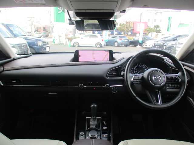 マツダ ＣＸ－３０ 20S プロアクティブツーリングセレ 岡山県 2023(令5)年 3.1万km プラチナクォーツメタリック 純正SDナビ/フルセグ/バックカメラ・全周囲カメラ/Bluetooth/ビルトインETC/前後録画ドラレコ/メーカーOPホワイトレザーパッケージ/D席パワーシート/D/N席シートヒーター/ステアリングヒーター/ワイヤレス充電/パワーバックドア/LEDヘッドライト/コーナーセンサー/スマートキー×2/プッシュスタート/i-ACTIVSENSE/　・被害軽減（自動）ブレーキ/　・ペダル踏み間違い時加速抑制装置（前方）/　・車線逸脱警報装置/　・ACC（アダプティブ・クルーズ・コントロール）/　・標識認識機能