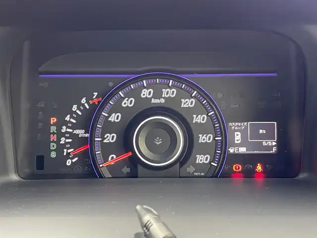 ホンダ ステップワゴン スパーダ Z 群馬県 2013(平25)年 7.9万km ポリッシュドメタルメタリック 禁煙車　純正９型ナビ　社外後席モニター　Ｂモニター　両側パワスラ　Ｈ．Ｉ．Ｄ　フォグランプ　オートライト　オートエアコン　電格ミラー　ステリモ　ビルトインＥＴＣ　スマートキー　スペアキー　純正アルミ