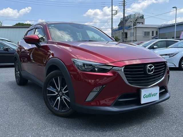 マツダ ＣＸ－３ 20S 埼玉県 2017(平29)年 4.3万km ソウルレッドクリスタルM フルセグテレビ/バックカメラ/ウィンカーミラー/アイドリングストップ/プッシュスタート/ETC/HID