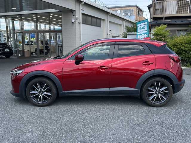 マツダ ＣＸ－３ 20S 埼玉県 2017(平29)年 4.3万km ソウルレッドクリスタルM フルセグテレビ/バックカメラ/ウィンカーミラー/アイドリングストップ/プッシュスタート/ETC/HID