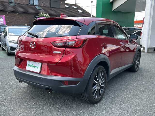 マツダ ＣＸ－３ 20S 埼玉県 2017(平29)年 4.3万km ソウルレッドクリスタルM フルセグテレビ/バックカメラ/ウィンカーミラー/アイドリングストップ/プッシュスタート/ETC/HID