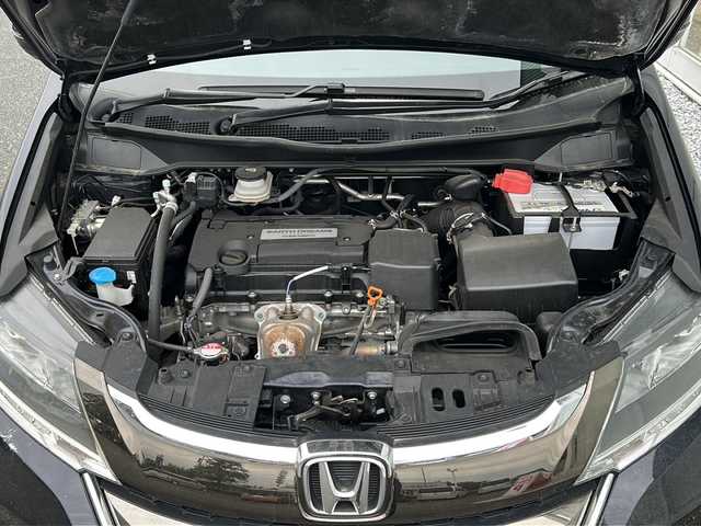 ホンダ オデッセイ アブソルート ホンダセンシング 福岡県 2017(平29)年 5.2万km プレミアムヴィーナスブラックP 純ナビVXM-184VFi(AM/FM/CD/DVD/ワンセグTV/USB/SD/BT)/バックカメラ/社外前方ドライブレコーダー/ビルトインETC/ホンダセンシング/・衝突軽減ブレーキ/・車線逸脱警報/・クルーズコントロール追従あり/両側パワースライドドア/D席パワーシート/オートライト/フォグランプ/電動格納ミラー/ステアリングスイッチ/パドルシフト/プッシュスタート/純正ドアバイザー/後席サンシェード/ISOFIX/W+サイド+カーテンエアバック