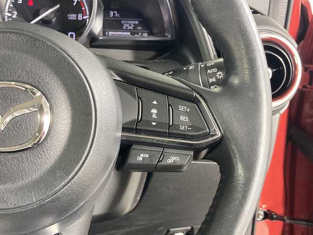 マツダ ＣＸ－３ 20S Lパッケージ 広島県 2018(平30)年 1.9万km ソウルレッドクリスタルM 衝突軽減/コーナーセンサー/純正コネクトナビ/・フルセグ、CD、DVD、USB、AUX、Bluetooth/３６０°ビューモニター/ETC/ドライブレコーダー/電子パーキング/オートホールド/ステアリングヒーター/前席シートヒーター/シートメモリー/パワーシート/パドルシフト/LEDオートライト/フォグランプ/純正フロアマット/純正１８AW/アイドリングストップ/スマートキー/スペアキー/プッシュスタート