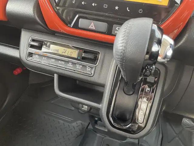 スズキ ハスラー HYBRID X 群馬県 2022(令4)年 1.2万km ピュアホワイトP 純正9インチナビ/（CD/DVD/Bluetooth/USB/スマホ連携）/フルセグテレビ/全方位モニター/セーフティサポート/・デュアルセンサーブレーキ/・誤発進抑制/・車線逸脱警報/・ふらつき警報/・先行車発進お知らせ/・ハイビームアシスト/・標識認識/・後退時ブレーキサポート/・後方誤発進抑制/ステアリングリモコン/コーナーセンサー/シートヒーター/LEDヘッドランプ/純正15インチアルミホイール