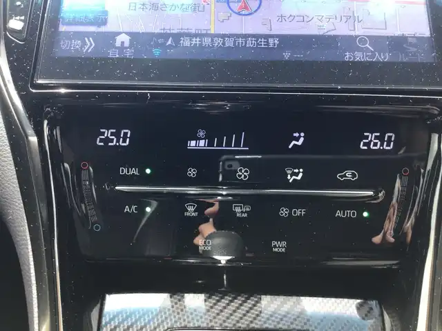 トヨタ ハリアー エレガンス GRスポーツ 福井県 2020(令2)年 1.6万km ホワイトパールクリスタルシャイン GRスポーツ/純正19アルミ/トヨタセーフティセンス/アルパイン9型ナビ/純正ドラレコ/ETC/バックカメラ/ハーフレザー/パワーシート/GR専用革巻ハンドル/GRキャリパー/LEDヘッドライト/LEDフォグライト/クルーズコントロール/オートマチックハイビーム