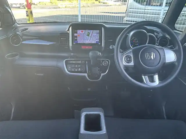 ホンダ Ｎ ＢＯＸ カスタム G Lパッケージ 愛知県 2015(平27)年 6.3万km スマートブラック 社外メモリナビ/フルセグテレビ/バックカメラ/ウィンカーミラー/ドアバイザー/プッシュスタート/両側パワースライドドア/ETC/HID
