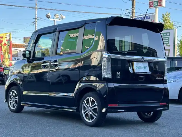 ホンダ Ｎ ＢＯＸ カスタム G Lパッケージ 愛知県 2015(平27)年 6.3万km スマートブラック 社外メモリナビ/フルセグテレビ/バックカメラ/ウィンカーミラー/ドアバイザー/プッシュスタート/両側パワースライドドア/ETC/HID