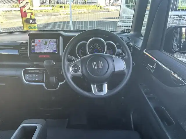 ホンダ Ｎ ＢＯＸ カスタム G Lパッケージ 愛知県 2015(平27)年 6.3万km スマートブラック 社外メモリナビ/フルセグテレビ/バックカメラ/ウィンカーミラー/ドアバイザー/プッシュスタート/両側パワースライドドア/ETC/HID