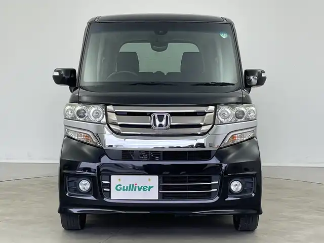 ホンダ Ｎ ＢＯＸ カスタム G Lパッケージ 新潟県 2015(平27)年 6.3万km スマートブラック 社外メモリナビ/フルセグテレビ/バックカメラ/ウィンカーミラー/ドアバイザー/プッシュスタート/両側パワースライドドア/ETC/HID/アイドリングストップ　/純正１４インチアルミホイール　/純正フロアマット　