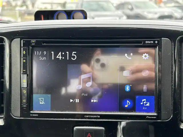 ダイハツ ミラ イース G スマートセレクションSA 長崎県 2014(平26)年 7.6万km パールホワイトⅢ プッシュスタート/スマートキー/ecoIDLE/オートエアコン/社外ディスプレイオーディオ(BT/FM/AM/CD)/　　(FH-8500DVS)/純正ラバー製フロアマット/純正14インチアルミホイール/ABS/横滑り防止装置/盗難防止装置/SRSダブル・サイドエアバッグ/スマートアシスト/ISOFIX/取扱説明書